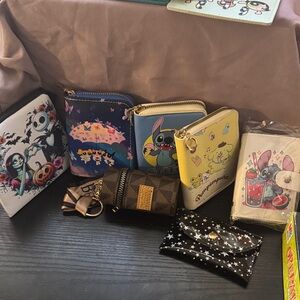 Colorful Cartoon Wallet Collection